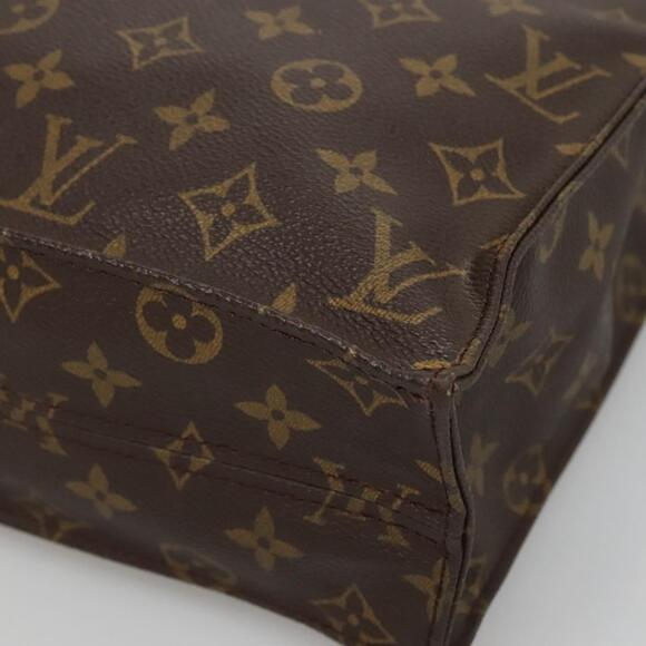 LOUIS VUITTON Monogram Sac Plat Hand Bag M51140 - Picture 9 of 16